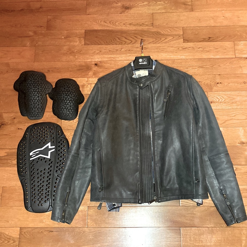 Oscar by Alpinestars leather jacket